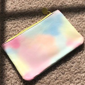 IPSY Cosmetic Bag Rainbow Pastel